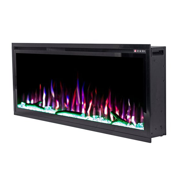 Low Profile Electric Fireplace Insert - 72”
