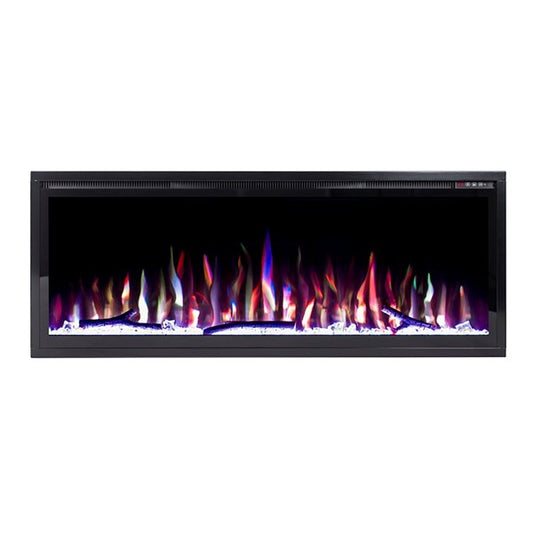 Low Profile Electric Fireplace Insert - 50”